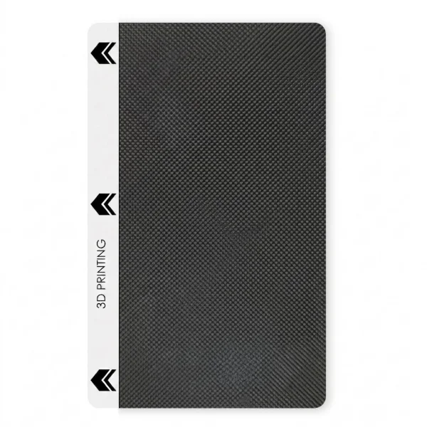 Custom Cut Foil Phone Protector (Back), black leather 2