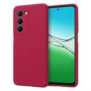 Калъф Silicone Lite за Oppo A5 5G, тъмно розов