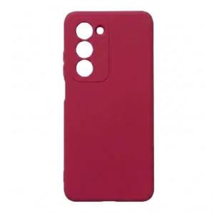 Калъф Silicone Lite за Oppo A5 5G, тъмно розов 3