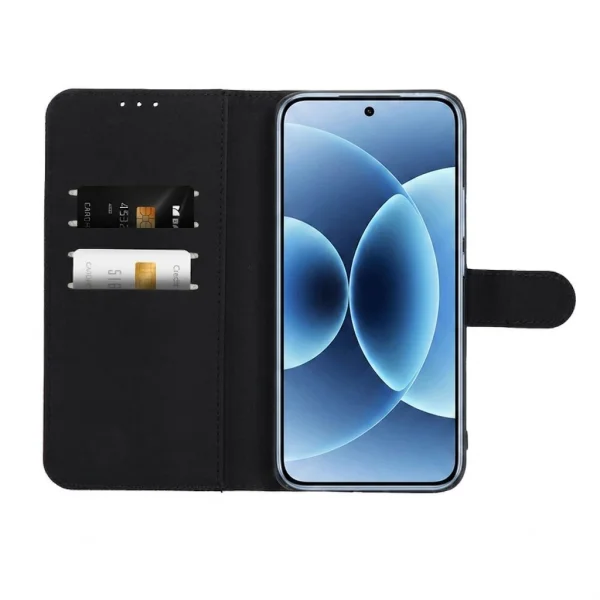Wallet case 4Card RFID for Xiaomi 17, black 2