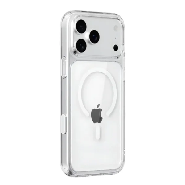 Case Mag Cover MagSF, compatible with Magsafe for Iphone 18 Pro Max, transparent 3