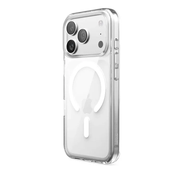 Case Mag Cover MagSF, compatible with Magsafe for Iphone 18 Pro Max, transparent 2
