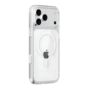 Case Mag Cover MagSF, compatible with Magsafe for Iphone 18 Pro Max, transparent 3