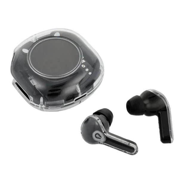 Слушалки TWS Blue Star TX1 AirCrystal, черен 3