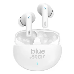 Слушалки TWS Blue Star TX5 ANC + ENC, бял