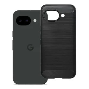 Калъф Carbon Fibre Brushed за Google Pixel 10a, черен