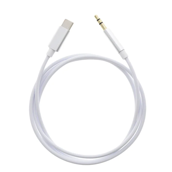 Type C to 3.5mm AUX Audio Adapter (M) (White Packing) 1