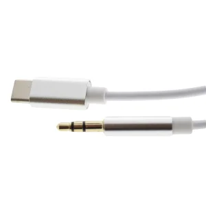 Type C to 3.5mm AUX Audio Adapter (M) (White Packing) 3