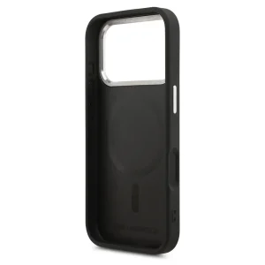 Karl Lagerfeld PU RSG Logo Case, MagSafe compatible for iPhone 18 Pro, black 6