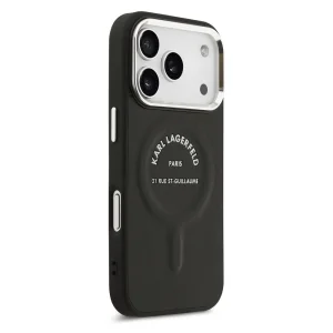 Karl Lagerfeld PU RSG Logo Case, MagSafe compatible for iPhone 18 Pro, black 4
