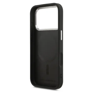 Karl Lagerfeld PU RSG Logo Case, compatible with Magsafe for iPhone 18 Pro Max, black 6