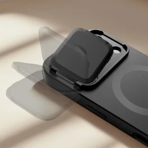 Tech-Protect Kevlar Aura case, compatible with Magsafe for Iphone 18 Pro Max, black 4