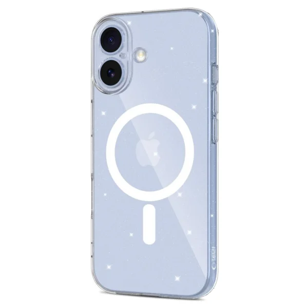 Tech-Protect Flexair Case, MagSafe Compatible for Iphone 17, Transparent 2