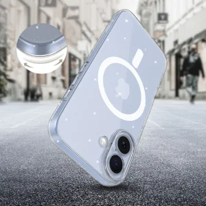 Tech-Protect Flexair Case, MagSafe Compatible for Iphone 17, Transparent 4