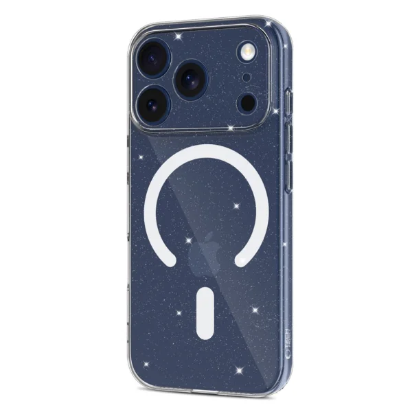 Tech-Protect Flexair case, compatible with Magsafe for Iphone 18 Pro, transparent 2