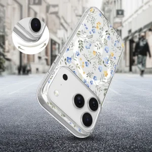 Tech-Protect Flexair Case, MagSafe compatible for Iphone 18 Pro Max, flowers 4