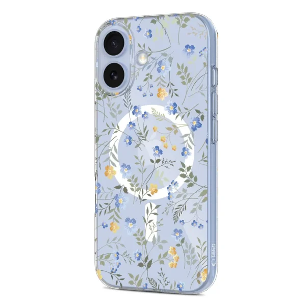 Tech-Protect Flexair Case, compatible with Magsafe for Iphone 17, flowers 2