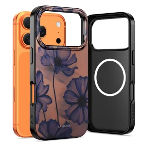 Калъф Tech-Protect Lamano, съвместим с Magsafe за Iphone 18 Pro, цветя