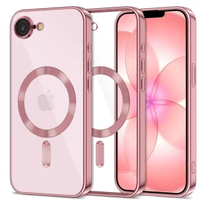 Калъф Tech-Protect Magflex, съвместим с Magsafe за Iphone 16e/17e, розово злато
