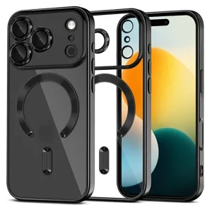 Калъф Tech-Protect Magflex, съвместим с Magsafe за Iphone 18 Pro Max, черен