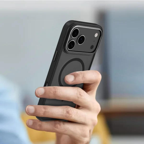 Калъф Tech-Protect Magedge, съвместим с Magsafe за Iphone 18 Pro Max, черен 4