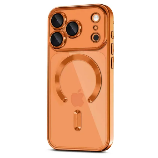 Tech-Protect Magflex case, compatible with Magsafe for Iphone 18 Pro, orange 2