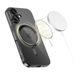 Tech-Protect Magflex Case, Compatible with MagSafe for Iphone 17, black 3