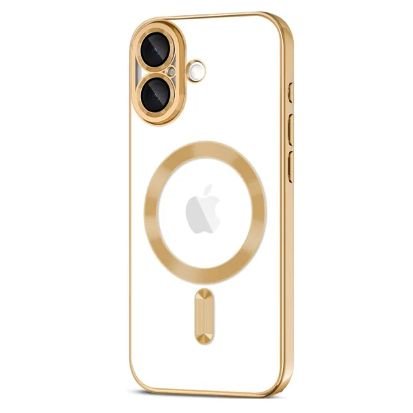 Калъф Tech-Protect Magflex, съвместим с Magsafe за Iphone 17, златен 2