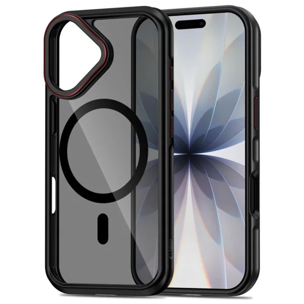 Tech-Protect Maghybrid case, compatible with Magsafe for iPhone 17, black 3