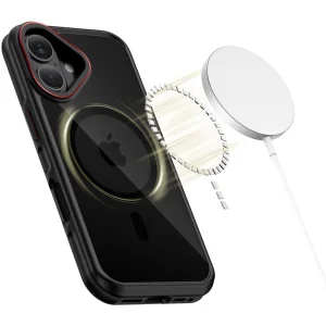 Tech-Protect Maghybrid case, compatible with Magsafe for iPhone 17, black 4