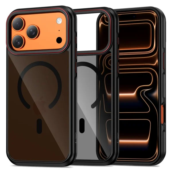 Tech-Protect Maghybrid case, Magsafe compatible for iPhone 18 Pro Max, black 1