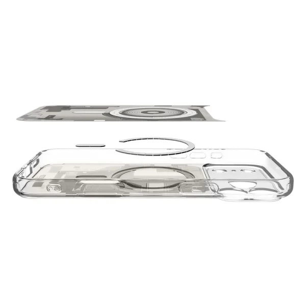 Калъф Spigen Ultra Hybrid, съвместим с Magsafe за Iphone 18 Pro, сив 4