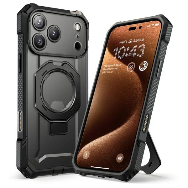 Калъф Supcase Ub Grip, съвместим с Magsafe за Iphone 18 Pro Max, черен 2