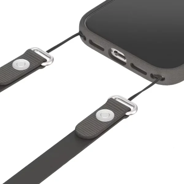 Universal cross-body phone strap, black 3