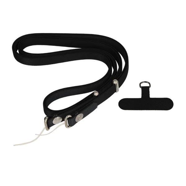 Universal cross-body phone strap, black 2