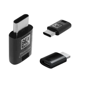 Адаптер SAMSUNG GH98-40218B - (Galaxy S8/S8 Plus) micro USB - USB Type C Black bulk