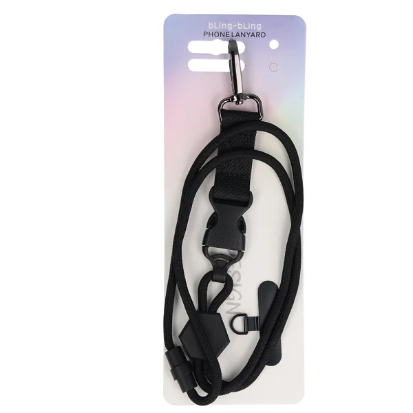 Universal phone lanyard GP-83, black 2
