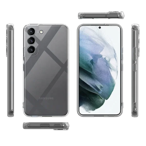 Силиконов калъф за Samsung Galaxy S22, 0.5mm, Прозрачен 3