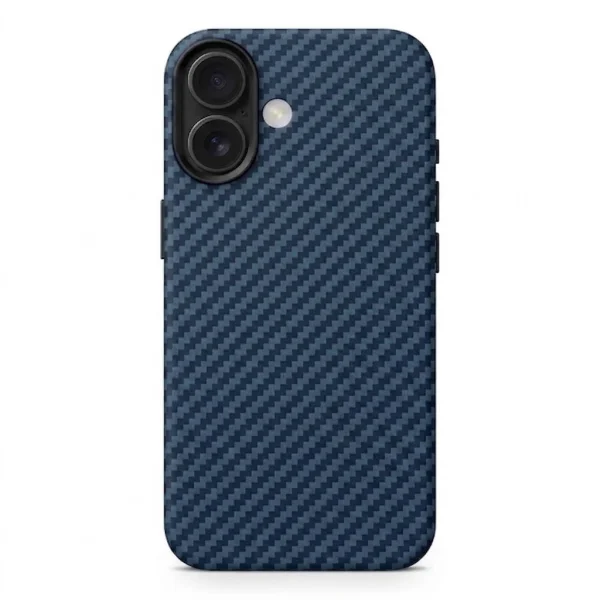 Калъф Swissten MagStick Shell, съвместим с Magsafe за iPhone 17, син 2