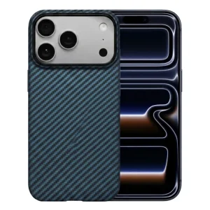 Калъф Swissten MagStick Shell, съвместим с Magsafe за iPhone 18 Pro, син