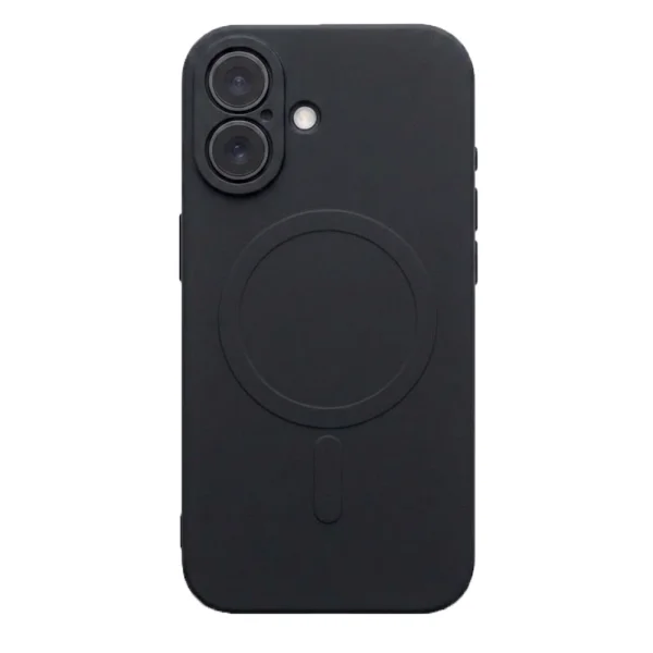 Калъф Swissten MagStick Joy, съвместим с Magsafe за iPhone 17, черен 2