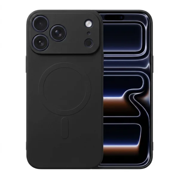 Калъф Swissten MagStick Joy, съвместим с Magsafe за iPhone 18 Pro, черен 1