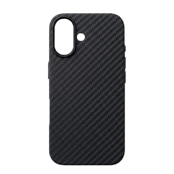 Case Swissten MagStick Shell, compatible with MagSafe for iPhone 16, black 3