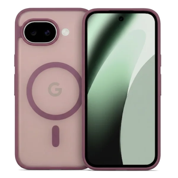 Back case, compatible with MagSafe Matte for Google Pixel 10a, purple 1