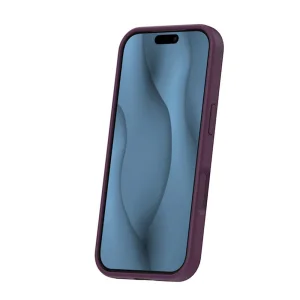 Case compatible with Magsafe Slim Silicone for iPhone 18 Pro, dark purple 3