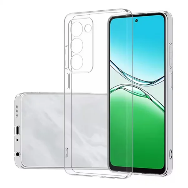 Silicone case 2mm for Oppo A5 Pro 5G, transparent 3