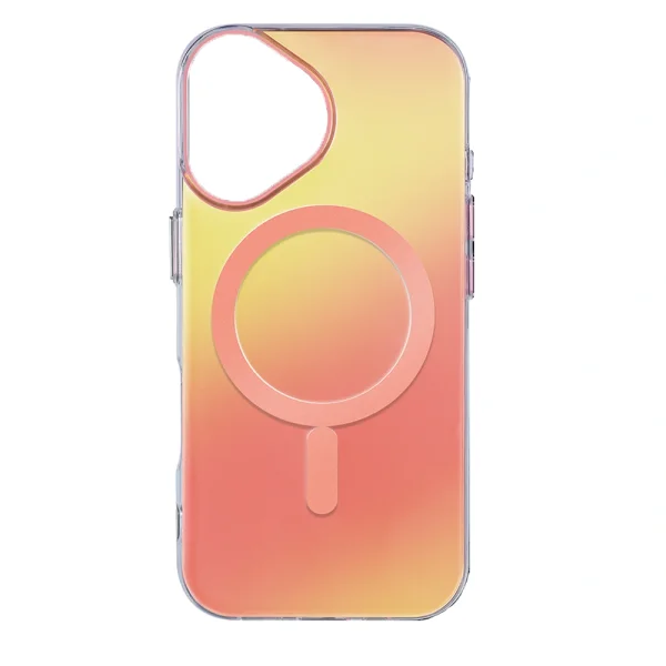 Aurora Case for iPhone 17, yellow-pink 3