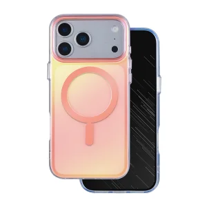 Калъф Aurora за iPhone 18 Pro Max, жълт-розов