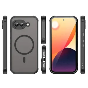 Techsuit HaloFrost case for Google Pixel 10a, black 3