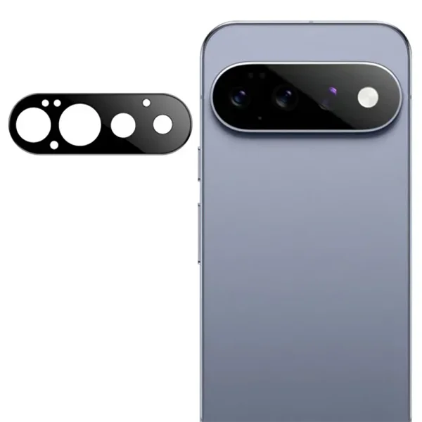 Стъклен протектор за камера Techsuit за Google Pixel 11 Pro, черен 1